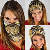 Aotearoa Iwi Ngati Whatua Neck Gaiter Maori Kowhaiwhai Pattern