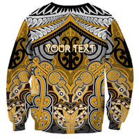 Aotearoa Iwi Ngati Whatua Personalised Sweatshirt Maori Kowhaiwhai Pattern