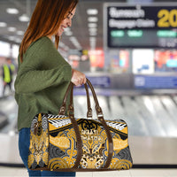 Aotearoa Iwi Ngati Whatua Travel Bag Maori Kowhaiwhai Pattern
