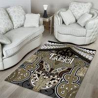 Aotearoa Iwi Waikato Tainui Area Rug Maori Kowhaiwhai Pattern