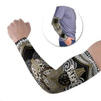 Aotearoa Iwi Waikato Tainui Personalised Arm Sleeves Maori Kowhaiwhai Pattern