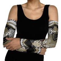Aotearoa Iwi Waikato Tainui Personalised Arm Sleeves Maori Kowhaiwhai Pattern