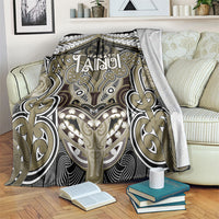 Aotearoa Iwi Waikato Tainui Blanket Maori Kowhaiwhai Pattern