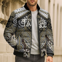 Aotearoa Iwi Waikato Tainui Personalised Bomber Puffer Jacket Maori Kowhaiwhai Pattern