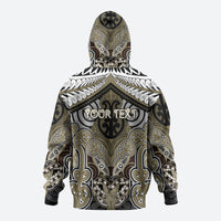 Aotearoa Iwi Waikato Tainui Personalised Hoodie Maori Kowhaiwhai Pattern