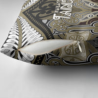 Aotearoa Iwi Waikato Tainui Pillow Cover Maori Kowhaiwhai Pattern