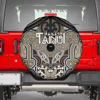 Aotearoa Iwi Waikato Tainui Spare Tire Cover Maori Kowhaiwhai Pattern