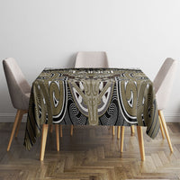 Aotearoa Iwi Waikato Tainui Tablecloth Maori Kowhaiwhai Pattern