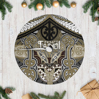 Aotearoa Iwi Waikato Tainui Tree Skirt Maori Kowhaiwhai Pattern