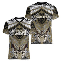 Aotearoa Iwi Waikato Tainui Personalised Women V-Neck T-Shirt Maori Kowhaiwhai Pattern