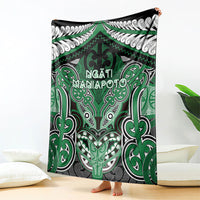 Aotearoa Iwi Ngati Maniapoto Blanket Maori Kowhaiwhai Pattern