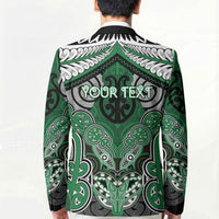 Aotearoa Iwi Ngati Maniapoto Personalised Blazer Maori Kowhaiwhai Pattern