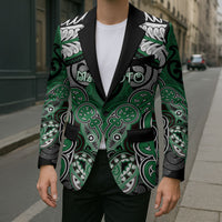 Aotearoa Iwi Ngati Maniapoto Personalised Blazer Maori Kowhaiwhai Pattern