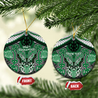 Aotearoa Iwi Ngati Maniapoto Personalised Ceramic Ornament Maori Kowhaiwhai Pattern