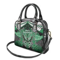 Aotearoa Iwi Ngati Maniapoto Shoulder Handbag Maori Kowhaiwhai Pattern