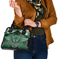 Aotearoa Iwi Ngati Maniapoto Shoulder Handbag Maori Kowhaiwhai Pattern