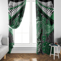 Aotearoa Iwi Ngati Maniapoto Window Curtain Maori Kowhaiwhai Pattern