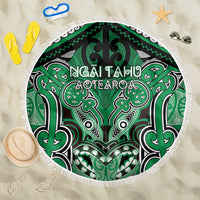 Aotearoa Iwi Ngai Tahu Beach Blanket Maori Kowhaiwhai Pattern