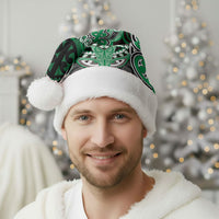 Aotearoa Iwi Ngai Tahu Personalised Christmas Santa Hat Maori Kowhaiwhai Pattern