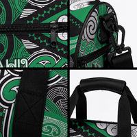Aotearoa Iwi Ngai Tahu Duffle Bag Maori Kowhaiwhai Pattern