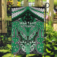 Aotearoa Iwi Ngai Tahu Garden Flag Maori Kowhaiwhai Pattern