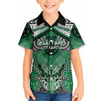 Aotearoa Iwi Ngai Tahu Personalised Hawaiian Shirt Maori Kowhaiwhai Pattern