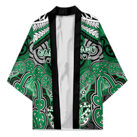 Aotearoa Iwi Ngai Tahu Personalised Kimono Maori Kowhaiwhai Pattern