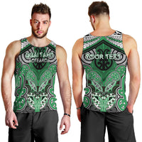 Aotearoa Iwi Ngai Tahu Personalised Men Tank Top Maori Kowhaiwhai Pattern