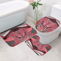 Aotearoa Iwi Te Arawa Bathroom Set Maori Kowhaiwhai Pattern