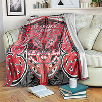 Aotearoa Iwi Te Arawa Blanket Maori Kowhaiwhai Pattern
