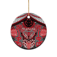 Aotearoa Iwi Te Arawa Personalised Ceramic Ornament Maori Kowhaiwhai Pattern