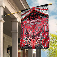 Aotearoa Iwi Te Arawa Garden Flag Maori Kowhaiwhai Pattern