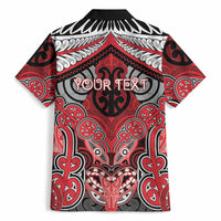 Aotearoa Iwi Te Arawa Personalised Hawaiian Shirt Maori Kowhaiwhai Pattern
