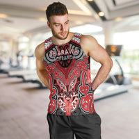 Aotearoa Iwi Te Arawa Personalised Men Tank Top Maori Kowhaiwhai Pattern