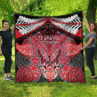 Aotearoa Iwi Te Arawa Quilt Maori Kowhaiwhai Pattern