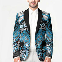Aotearoa Iwi Ngati Porou Personalised Blazer Maori Kowhaiwhai Pattern