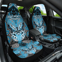 Aotearoa Iwi Ngati Porou Car Seat Cover Maori Kowhaiwhai Pattern