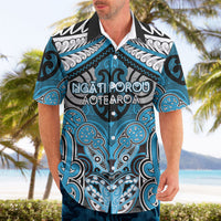 Aotearoa Iwi Ngati Porou Personalised Hawaiian Shirt Maori Kowhaiwhai Pattern