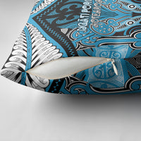 Aotearoa Iwi Ngati Porou Pillow Cover Maori Kowhaiwhai Pattern