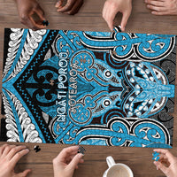 Aotearoa Iwi Ngati Porou Puzzle Maori Kowhaiwhai Pattern