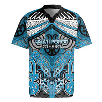 Aotearoa Iwi Ngati Porou Personalised Rugby Jersey Maori Kowhaiwhai Pattern