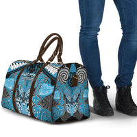 Aotearoa Iwi Ngati Porou Travel Bag Maori Kowhaiwhai Pattern