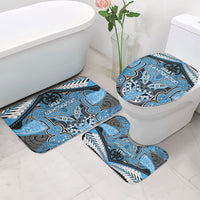 Aotearoa Iwi Ngati Kahungunu Bathroom Set Maori Kowhaiwhai Pattern
