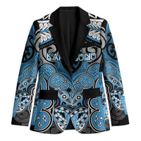 Aotearoa Iwi Ngati Kahungunu Personalised Blazer Maori Kowhaiwhai Pattern