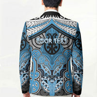 Aotearoa Iwi Ngati Kahungunu Personalised Blazer Maori Kowhaiwhai Pattern
