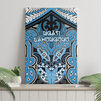 Aotearoa Iwi Ngati Kahungunu Canvas Wall Art Maori Kowhaiwhai Pattern
