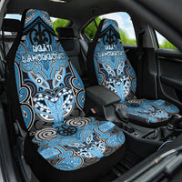 Aotearoa Iwi Ngati Kahungunu Car Seat Cover Maori Kowhaiwhai Pattern