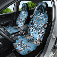 Aotearoa Iwi Ngati Kahungunu Car Seat Cover Maori Kowhaiwhai Pattern