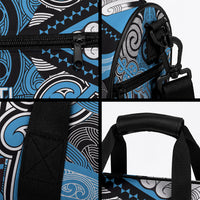 Aotearoa Iwi Ngati Kahungunu Duffle Bag Maori Kowhaiwhai Pattern