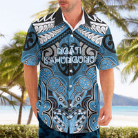 Aotearoa Iwi Ngati Kahungunu Personalised Hawaiian Shirt Maori Kowhaiwhai Pattern